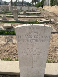 BAGHDAD (NORTH GATE) WAR CEMETERY - STEVENSON, H